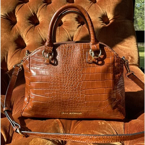 Leather Bag Dana Buchman Cherry Tote Bag Dana Buchman Handbags At